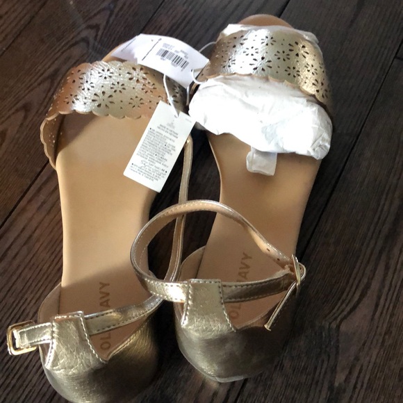 Metallic Gold Sandal - Picture 4 of 4